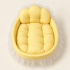 Soft Plush Cat & Small Dog Sofa Bed for Indoor