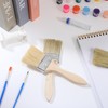 NUOLUX Paint Brushes Paint Brushes 10pcs Wooden Handle Paint Brush