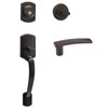 Supstron Front Door Handleset, Entry Door Locksets with Single Cylinder