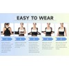 Corrector Postura Espalda Para Hombre Y Mujer Ajustable Faja