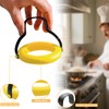 Silicone Egg Rings for Cooking – 4 Pack Nonstick Egg