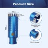Diamond Core Drill Bit,BRSCHNITT 1-1/2 Inch Laser Welded Diamond Hole