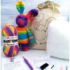 Crochet Kit - Complete Beginner Lollipop the Rainbow Bunny -