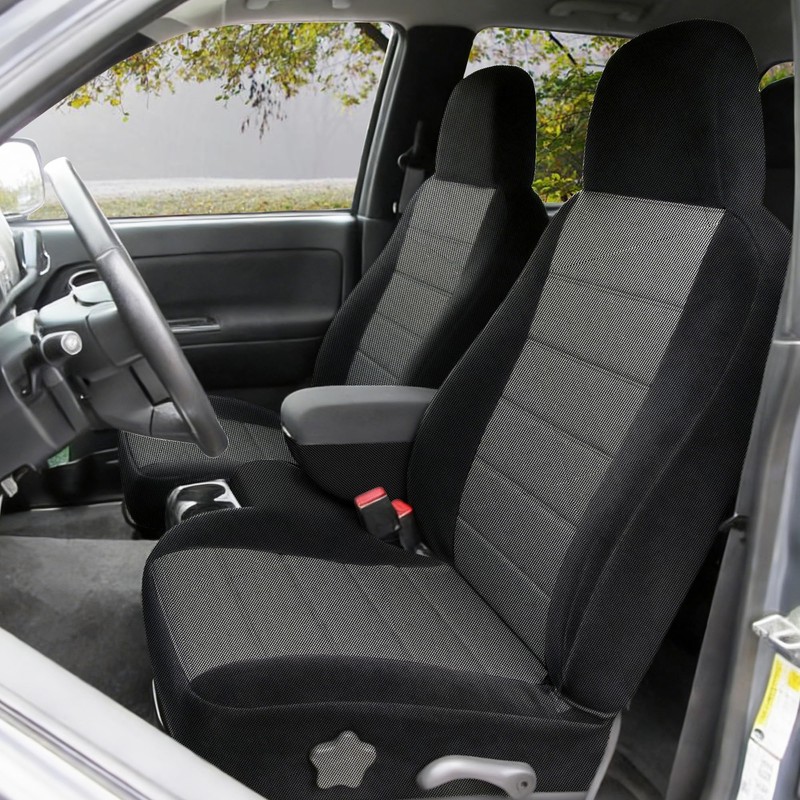 ESMING 60/40 Front Split Bench Seat Covers for Chevy Colorado