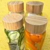 Ferexer 32 oz Glass Water Bottle with Straw, Borosilicate Glass