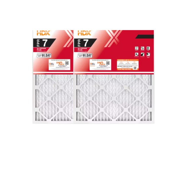 16 in. x 16 in. x 1 in. Plus Pleated