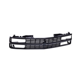 TopAlpha Black Grille w/Insert For 88 89 90 91 92 93 Chevy C/K Truck Blazer Suburban 1500