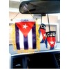Rainbow Trading Flag and Boxing Gloves Combo Car Rear-View Mirror