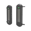 HTZSAFE Solar Wireless Outdoor Photoelectric 3 Beam Sensor Waterproof(IP66) Wireless