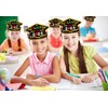 HEYINSHEN 24 Pcs Kindergarten Graduation Hats Paper Graduation Crown for