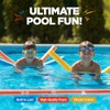 Play22 Pool Noodles Foam 6 Pack - Soft Large Red