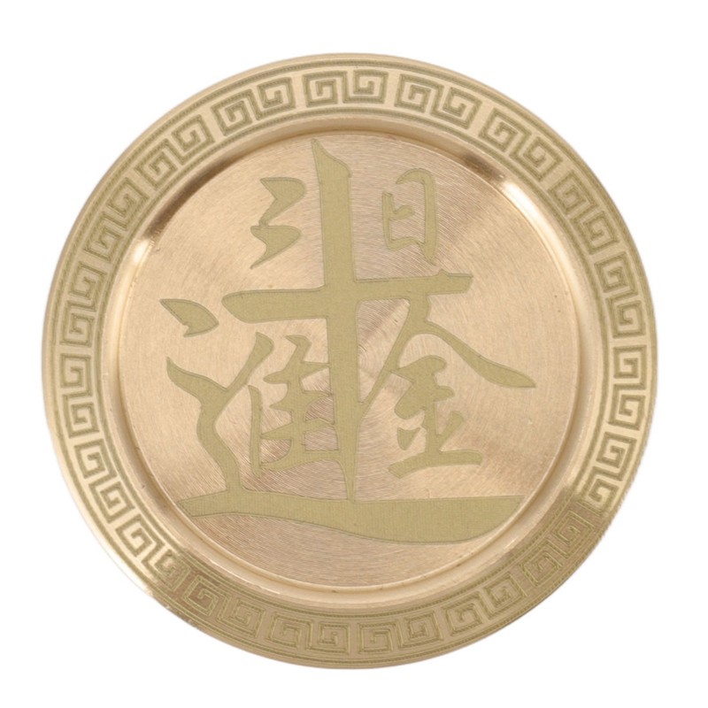 Magnetic Push Slider Stress Relief Round Portable EDC Push Slider