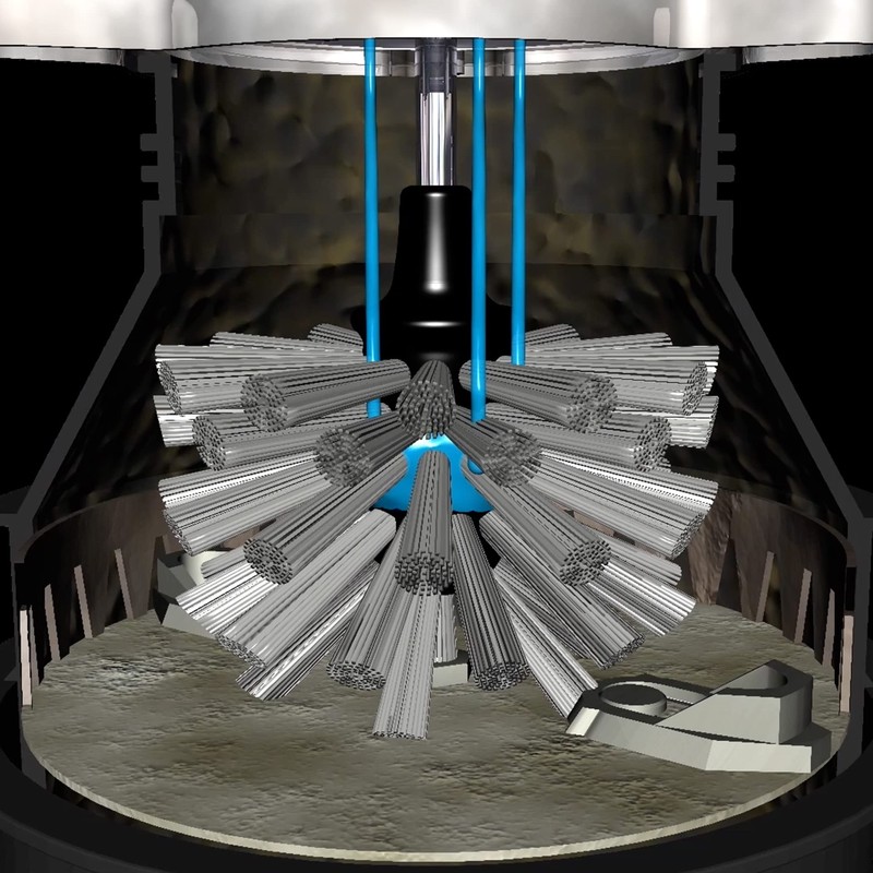 Danco Next 3.7 in. W Plastic Garbage Disposal Brush -