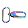 10Pcs Keychain Clasp 38mm Firm Rust Proof Bright Luster Simple