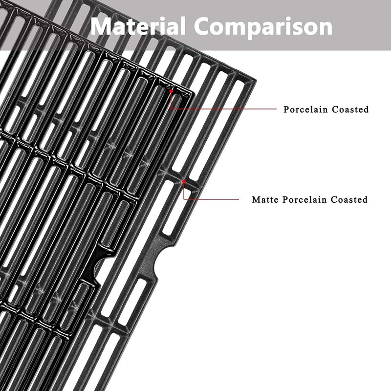 Votenli C6505A(3-Pack) 19 3/4" Cast Iron Cooking Grid Grates Replacement