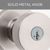 Kwikset 991 Pismo Keyed Entry Knob and Single Cylinder Deadbolt