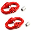 yakicag 2 Pack G80 Alloy Steel Hammerlock Coupling Link, 5/16"
