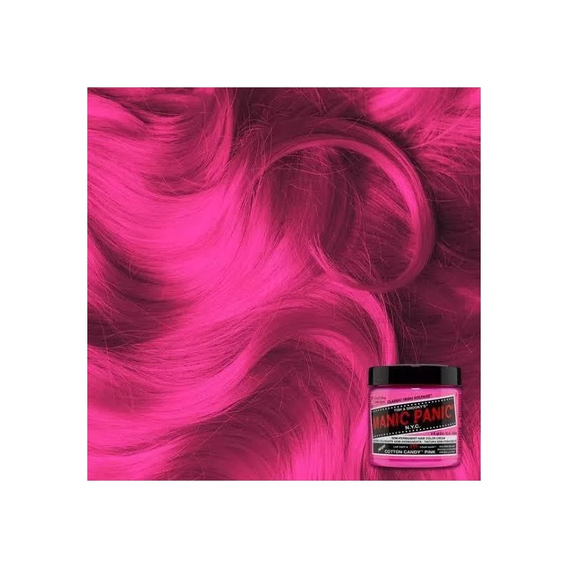 M&P Tinte En Crema Semipermanente Manic Panic Cotton Candy Pink