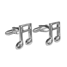 Miniblings Notes Music Cuff Links Cufflinks Buttons + Box Semiquaver Sixteenth 16Th Note Semiquaver