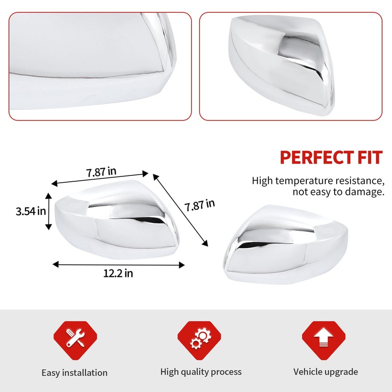 Jimen Fit for Jeep Grand Cherokee 2021-2024, 2PCS Side Door