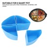 Slow Cooker Divider Liner 4 in 1 Silicone Reusable Leakproof