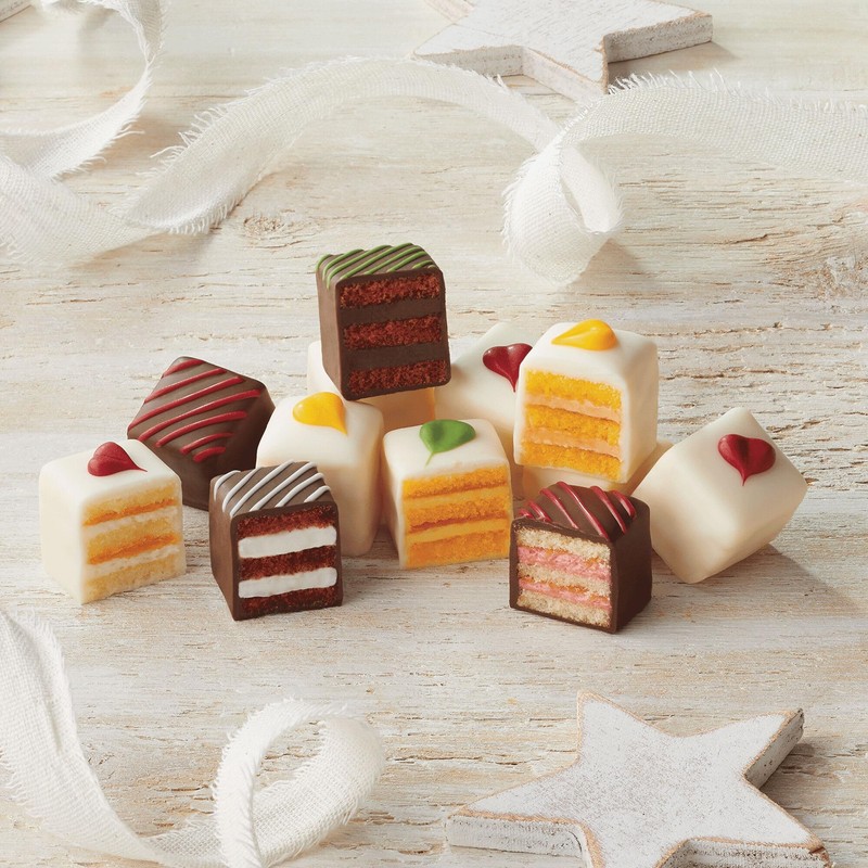 The Wisconsin Cheeseman Classic 24 Count Petits Fours – Gourmet