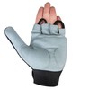 Globaleather Gel Pad Lite Wheelchair Gloves - Silver (Small) -