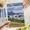 Lantern Press 1000 Piece Jigsaw Puzzle, Oregon Coast, Haystack Rock