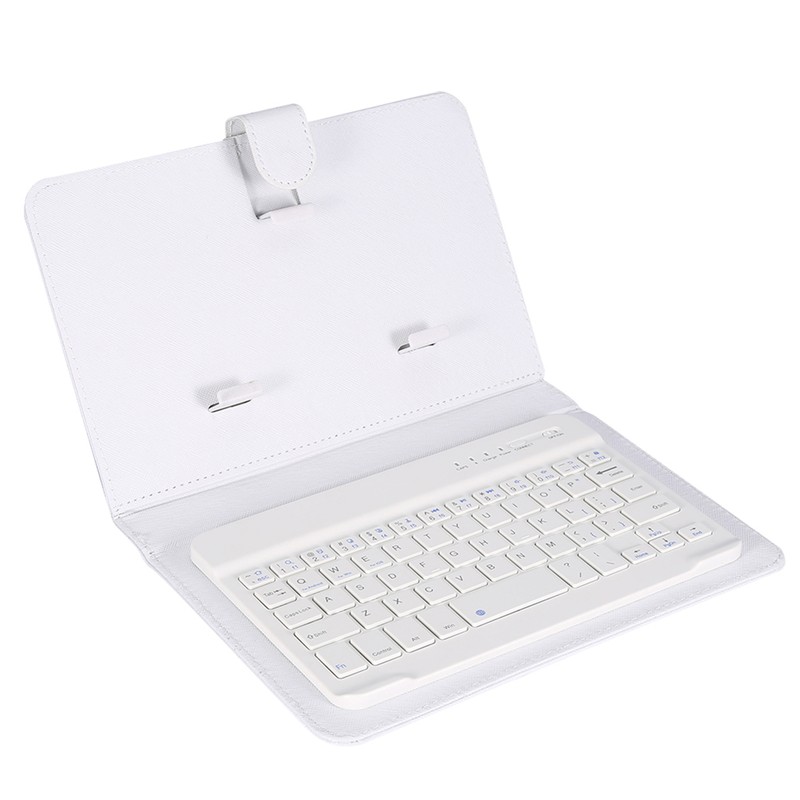 Universal Wireless Bluetooth Keyboard Flip Case Cover with Stand for