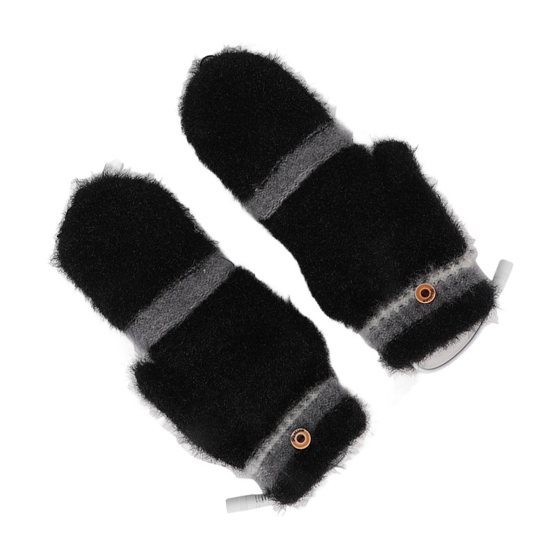 Electric USB Heated Gloves Double Side Heating Keep Warm Fingerless