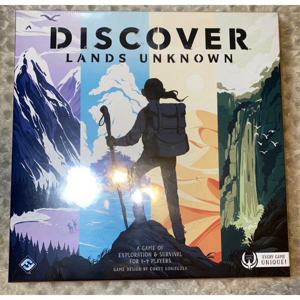 Fantasy Flight Games Discover: Lands Unknown (Board Game, 2018) Fantasy