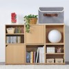 2Pack Storage Bins Boxes with Lids 10" x 8" x