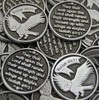 Set of 10 Eagle Soar Isaiah 40:31 Pocket Token Coins
