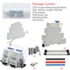 ZJWZJH 10Pcs Miniature Electromagnetic Relay 24V Coil DC/AC; Signal for