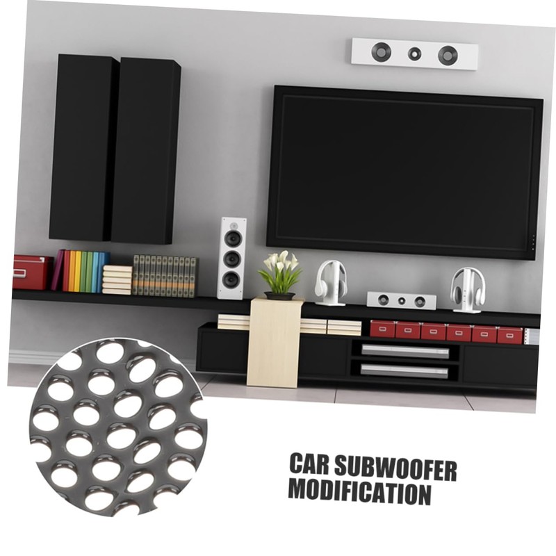 DOITOOL Subwoofer Grill Cover Car Speaker Grill Mesh Speaker Cover
