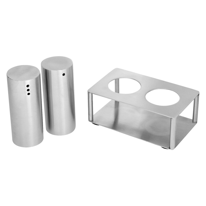 Zap Impex Elegant Design Stainless Steel Salt and Pepper shakers