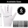 Segbeauty 12 Counts Extra Large Moisturizing Gloves Overnight, Thickened White