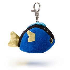Aurora World "Tangee The Tang" Fish YooHoo and Friends Backpack Clip (Blue/Yellow/Black/Light Blue)