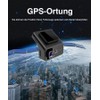 Lescars Autokamera Dashcam: 4K-UHD-Dashcam mit GPS, 1,47″ IPS-Display, G-Sensor, Parkwächter,