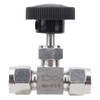 304 Stainless Steel Valve 2‑Way High Pressure Needle Flow Control
