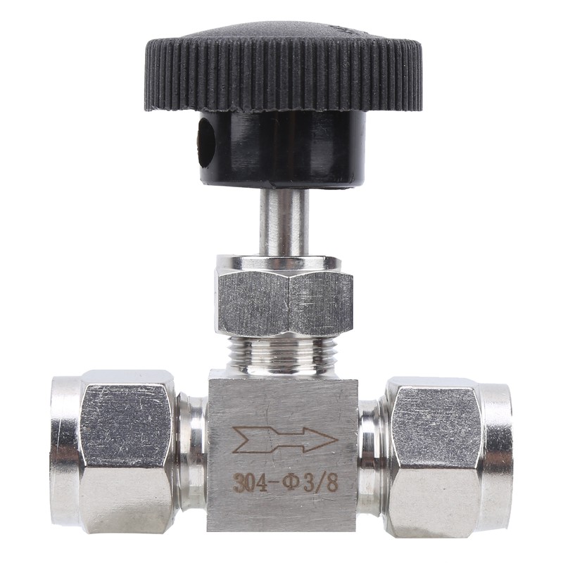 304 Stainless Steel Valve 2‑Way High Pressure Needle Flow Control