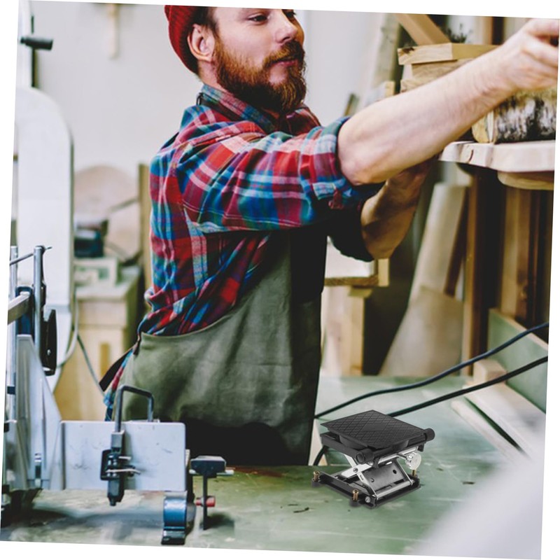 Ciieeo Expandable Heavy Duty Lab Lifting Stand Scissor Jack Platform