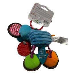 Infantino Pull & Play Jittery Pal Elephant Infant Baby Teething Toy - NEW