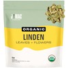 J Mac Botanicals, Organic Linden Leaf and Flower, Whole Leaves