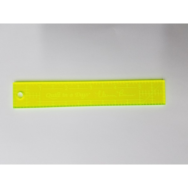 1 in x 6 in Ruler by Quilt in a