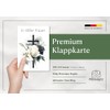Mourning Card with Envelope - Commemoration Card "In Stiller Trauer"