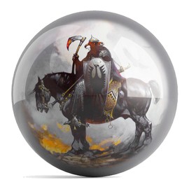 OTB Frank Frazetta Death Dealer UNDRILLED Bowling Ball (14, Pounds)