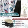 H.VERSAILTEX 100% Blackout Curtains 84 inch Length 2 Panels Set