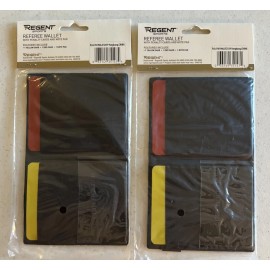 Regent 2 Regent Sports Referee Wallets with Red and Yellow Penalty Cards Soccer Futball