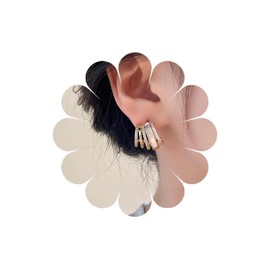 Crymystal Bohemian Flower Crystal Earrings Vintage Crystal Earrings Flower Earrings Crystal Earrings Rhinestone Flower Earrings Jewellery, Zinc Alloy Steel, Artificial Gemstones